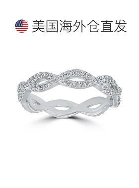 自营pompeii3POMPEII 3/8 cttw 钻石无限永恒结婚戒指可叠戴戒指