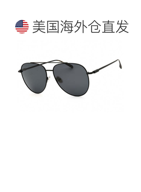 自营salvatore ferragamoSF308S 002哑光黑/深灰-哑光黑 美国奥莱