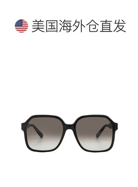 自营Salvatore Ferragamo Grey Gradient Square Ladies Sunglass