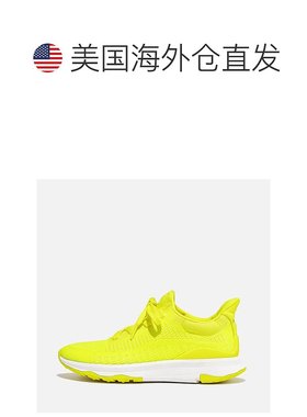 自营FitFlop Vitamin Sneakers Women's Lime Juice Knit Running
