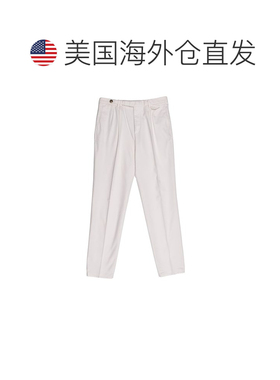 自营Brunello Cucinelli Cotton Casual Men's Pants - white 美