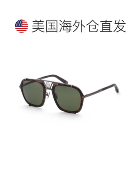 自营Philipp Plein Men's 55 mm Gold Sunglasses - gold havana