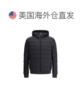 自营Belstaff Nylon Full-Length Men's Jacket - black 美国奥莱