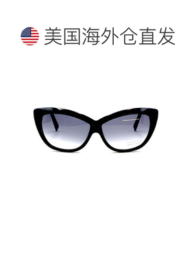自营alain mikli黑色AL 1313 Bold猫眼太阳镜-灰色 美国奥莱直发