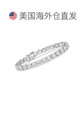 自营925 纯银 Ross-Simons CZ 网球手链 - 7 英寸 美国奥莱直发