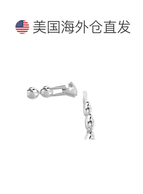 1h可退 【美国直邮】施华洛世奇 Una 手链 圆形切割白色镀铑时尚