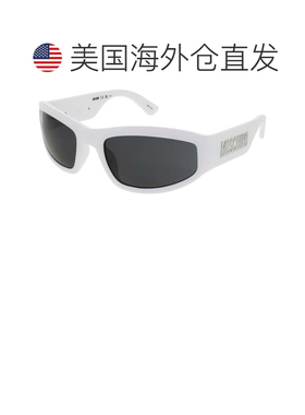 自营Moschino太阳镜灰白色 美国奥莱直发