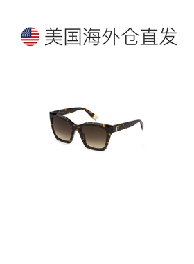 自营Furla Acetate Women Women's Sunglass - brown 美国奥莱直