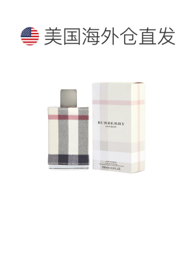 美国直邮W BURBERRY LONDON FABRIC 3.4OZ EDP巴宝莉布格伦正品