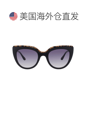 自营Nine West Smoke猫眼女士太阳镜10270473。KHL BLKSMK - mult