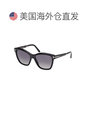 自营tom fordFT1087 01D闪亮黑色/烟雾偏振-闪亮黑色 美国奥莱直