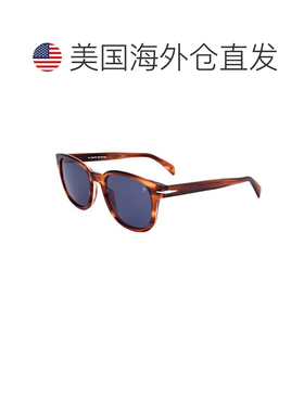 自营David Beckham Men's 52mm Brown Horn Sunglasses - brown h