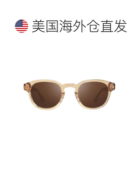自营revo米色RE1255 Sterling Acetate Phantos太阳镜-棕色 美国