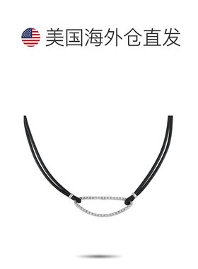 自营 Piero Milano 18K 白金 0.38 克拉钻石绳状项链 - 白色 美国