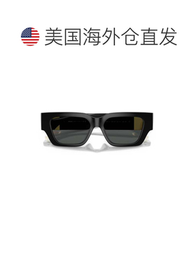 自营versace0ve4497u Rectangular Sunglasses - grey 美国奥莱直