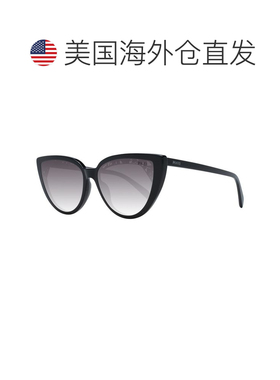 自营Emilio Pucci Plastic Women's Sunglasses - black 美国奥莱