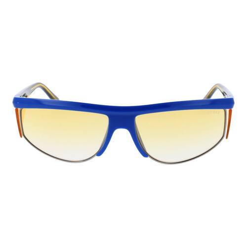 自营Guess Plastic Men's Sunglasses - blue 美国奥莱直发太阳镜 - 图2