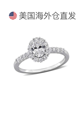 自营mimi & maxCreated Forever 1ct TDW Lab-Grown Diamond Halo