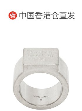 1h可退 香港直邮潮奢 Acne Studios 艾克妮 男士 徽标雕花图章戒