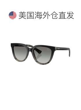 自营Burberry女士53mm太阳镜BE4469-420011-53格子灰色渐变 美国