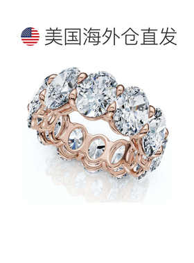 自营pompeii312 克拉椭圆形钻石永恒戒指 14k 金或铂金结婚戒指