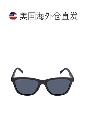 自营Salvatore Ferragamo Blue Rectangular Men's Sunglasses SF