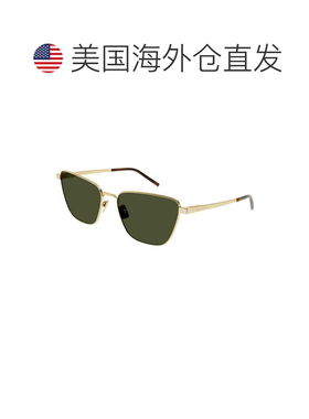 自营saint laurentSL551 003金色/绿色-金色 美国奥莱直发