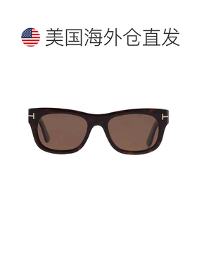 自营tom ford汤姆 福特Marshall-02偏光棕色方形男士太阳镜FT1334