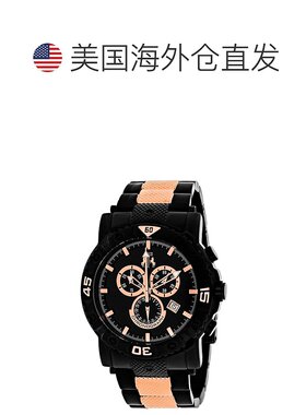自营Jivago Men's Black dial Watch - black 美国奥莱直发