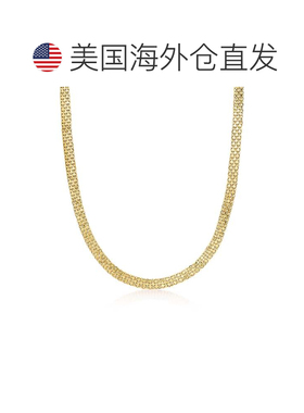 自营Ross-Simons 意大利 18kt 黄金 Bismark-Link 项链 - 18 英寸