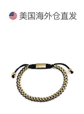 自营 Crucible Los Angeles 不锈钢 6 毫米 Franco 链式手链，搭