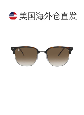 自营ray-banRay Ban New Clubmaster Brown Gradient Irregular U