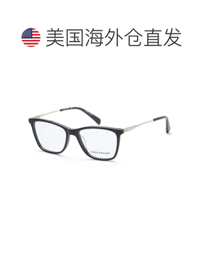 自营Longchamp Women's 52 mm Black Opticals - black 美国奥莱
