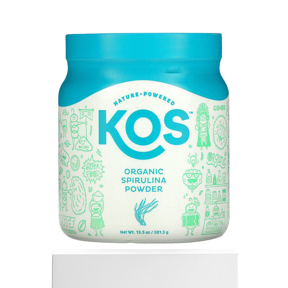 香港直发iherb kos有机螺旋藻粉 天猫国际探物美国螺旋藻/藻类提取物