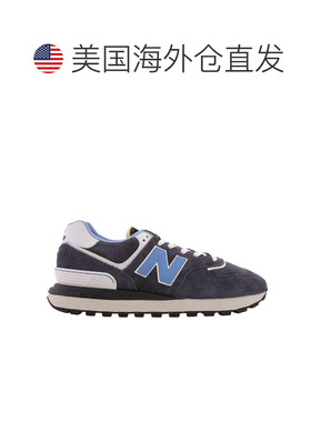 自营New Balance Men's 574 Sneakers - dark grey/blue 美国奥莱