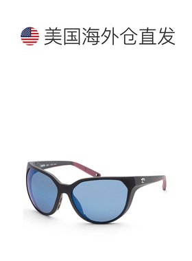 自营 Costa del Mar女式58毫米哑光黑色太阳镜-哑光黑色 美国奥莱