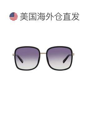 自营Nine West Smoke Ladies Sunglasses 10263600.CGR BLKSMK -