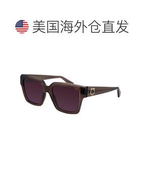自营Salvatore Ferragamo  SF 2014S 511 54mm Womens Square Sun