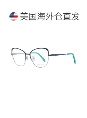 自营Emilio Pucci Metal Glasses Women's (Frames) - blue 美国
