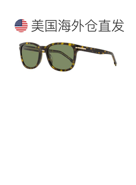 自营Boss男士复古长方形太阳镜B1722/G/S 086QT哈瓦那54mm-086qt