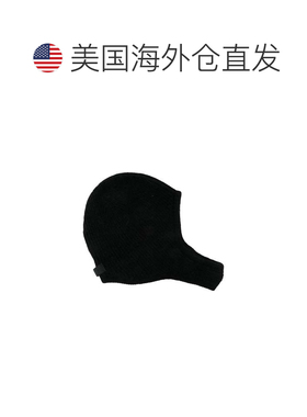 自营jacquemus精致棱纹针织加长领巴拉克拉瓦-黑色 美国奥莱直发