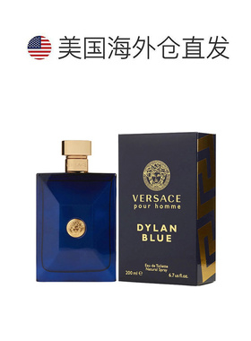 美国直邮范思哲男香海神200ml VERSACE DYLAN BLUE馥奇调喷雾正品