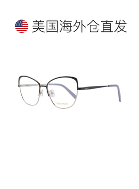 自营Emilio Pucci Metal Glasses Women's (Frames) - black 美国