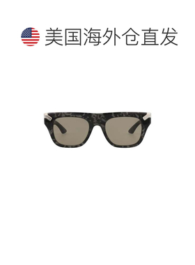 自营alexander mcqueenSquare-Frame Recycled Acetate Sunglasse