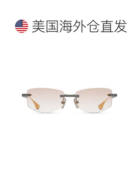 自营ditaTrysim.75 Rimless Sunglasses with Rectangular Gradie