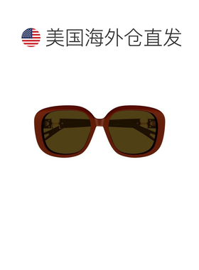 自营Ch0303Sk Marcie-Linea Chloe Glossy Burgundy Rectangular