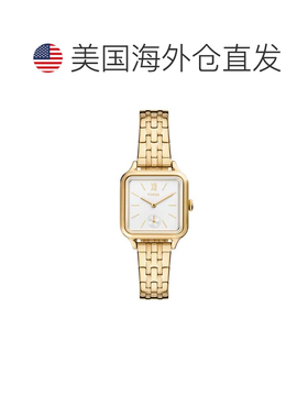 自营Fossil Outlet Women's Colleen Three-Hand Gold-Tone Stain