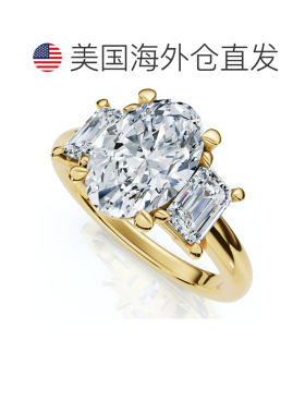 自营pompeii3Certified 2 3/4Ct Jenn Oval Diamond Engagement R