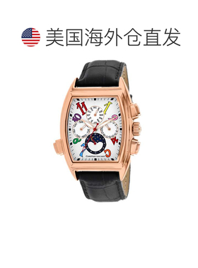 自营Christian Van Sant Men's Grandeur White Rectangle 45mm -