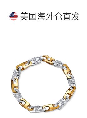 自营pompeii3男士 14k 金（45 克）或铂金（72 克）8.5 毫米钻石